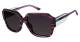 Nicole Miller Eyeglasses SARDINIA PURPLE TORT/C02