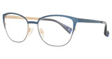 Interface Eyeglasses IFK2031 MATT BLUE/ MATT ROSE GOLD/C1