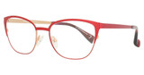 Interface Eyeglasses IFK2031 MATT RED/ MATT ROSE GOLD/C3