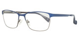 Interface Eyeglasses IFK2035 MATT BLUE/ MATT GUN/C3