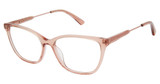 Nicole Miller Eyeglasses CORFU PINK TRANS/C03