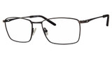 Claiborne Eyeglasses CB 267 MTT BLACK/0003
