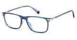 Polaroid Eyeglasses PLD D458/G BLUE/0PJP