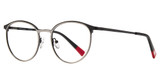 ECKO Unltd Eyeglasses ECKO601 Black/Gunmetal/BLACK