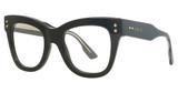 Gucci Eyeglasses GG1082O BLACK-BLACK-TRANSPARENT/001