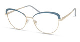 Eco Eyeglasses ROSEMARY Dusty Blue/Gold/DSGD