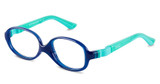 Nano Eyeglasses CLIPPING 3.0 NAVY/TURQ/02