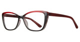 Zimco Eyeglasses Attitudes 55 Black/Cherry