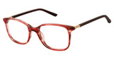 ELLE Eyeglasses EL 13518 Red/RE