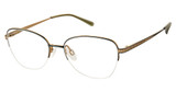 Aristar Eyeglasses AR 30817 Green/547