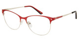 Camelot Eyeglasses TARA RED/RED