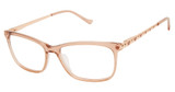 Tura R597 brown/rose gold glitter/BRN
