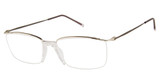 Titanium Eyeglasses CH 16711 Light Grey/LG