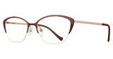 Serafina Eyewear Eyeglasses Chelsea Burgundy