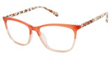 gx by GWEN STEFANI Eyeglasses GX092 coral/blush/COR