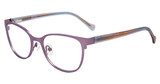 Lucky Brand Eyeglasses VLBD730 Purple