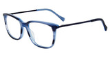 Lucky Brand Eyeglasses VLBD827 Navy