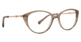 Trina Turk Eyeglasses Scarlett Brown/BRN