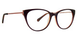 Trina Turk Eyeglasses Claudette Brown/BRN