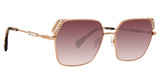 Badgley Mischka Eyeglasses Valette Rose/Gold/RGD