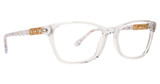 Badgley Mischka Eyeglasses Avriel Crystal/CRY