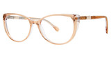 Lilly Pulitzer Eyeglasses Blanca Golden Crystal/GO