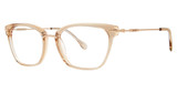 Lilly Pulitzer Eyeglasses Brightlee Crystal Gold/GO