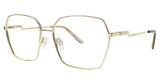 H Halston Eyeglasses H Halston 2007 GOLD/057