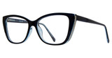 Value Eyeglasses METRO 65 blue/crystal