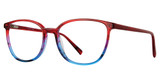 Vivid Eyeglasses SPLASH 87 burgundy/blue