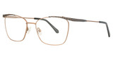 HeadLines Eyeglasses HL-1527 ROSE GOLD/MATT BLACK/C2