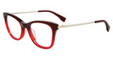 GAP Eyeglasses VGP201 Red