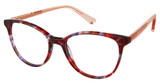 Nicole Miller Eyeglasses HENDRIX RED/C01