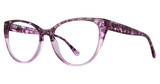 Vivid Eyeglasses SPLASH 88 purple marble