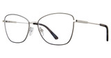 Vivid Eyeglasses VIVID 413 black/white top