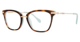 Lilly Pulitzer Eyeglasses Brightlee Mini Tortoise Blue/TO