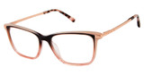 L.A.M.B. Eyeglasses LA108 burgundy/BUR