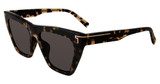 Tumi Eyeglasses STU507 Cream Havana
