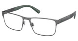 Polo Eyeglasses PH1215 SEMI SHINY DARK GUNMETAL/9215