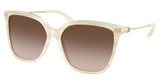 Ralph Lauren Eyeglasses RL8209 THE JACQUIE CREAM HORN/610713