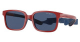 Vogue Junior Sun Eyeglasses VJ2017 FULL RED ON BLUE RUBBER/302680