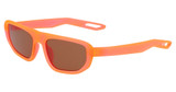 Nike Eyeglasses NIKE NV04 DZ7376 BRIGHT CRIMSON/BROWN/639