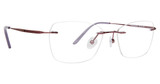 Totally Rimless Eyeglasses Infinity 01(358) Lavender/LAV