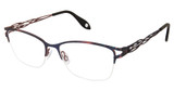 FYSH Eyeglasses FYSH 3710 INDIGO ROSE/M201
