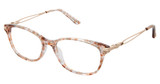 Superflex Eyeglasses SF-1154T BROWN GOLD/S402