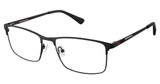 Superflex Eyeglasses SF-1155T BLACK RED/M100