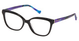 BETSEY JOHNSON Eyeglasses SPICE GIRL Black/BLK