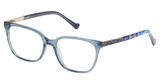 BETSEY JOHNSON Eyeglasses ICONIC Blue/BLU