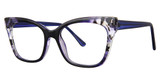 Modern Plastics I Eyeglasses OBTAIN purple marble/crystal