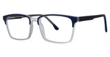 Modern Plastics II Eyeglasses RESPOND navy matte